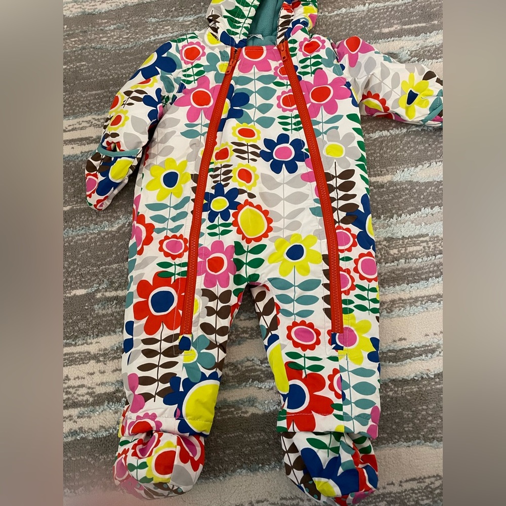 Mini Boden baby bunting all in one/ baby snow suit / Baby Boden